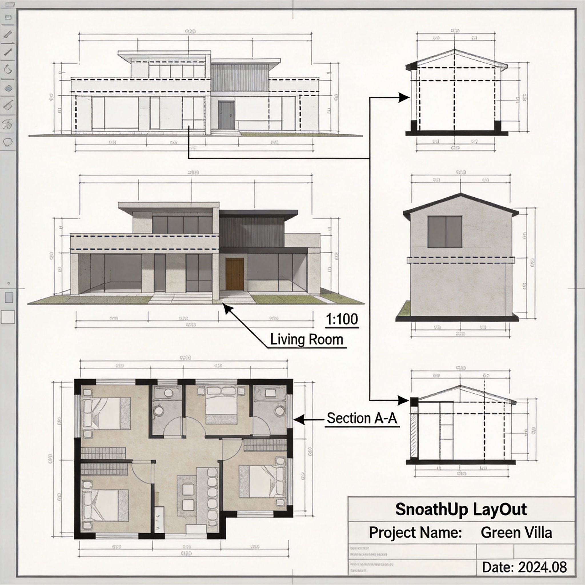 SketchUp草图大师渲染输出